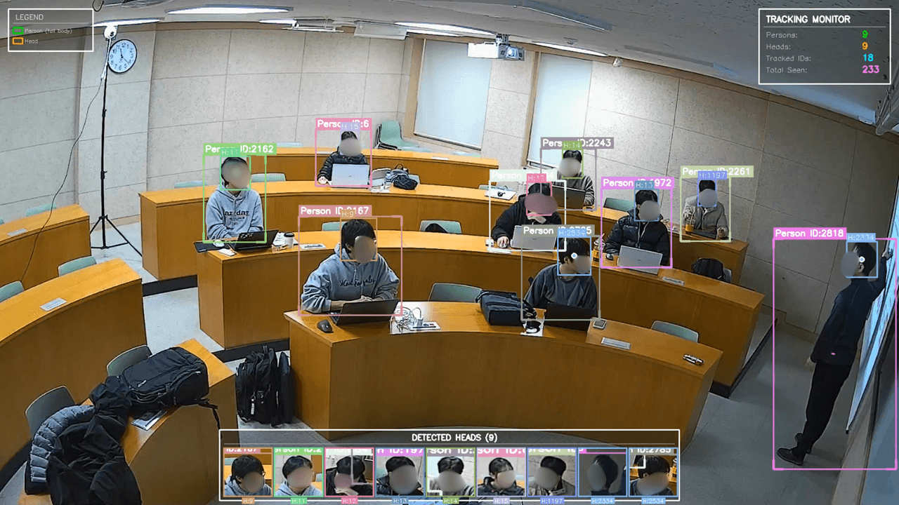 청중 집중도 실시간 감지